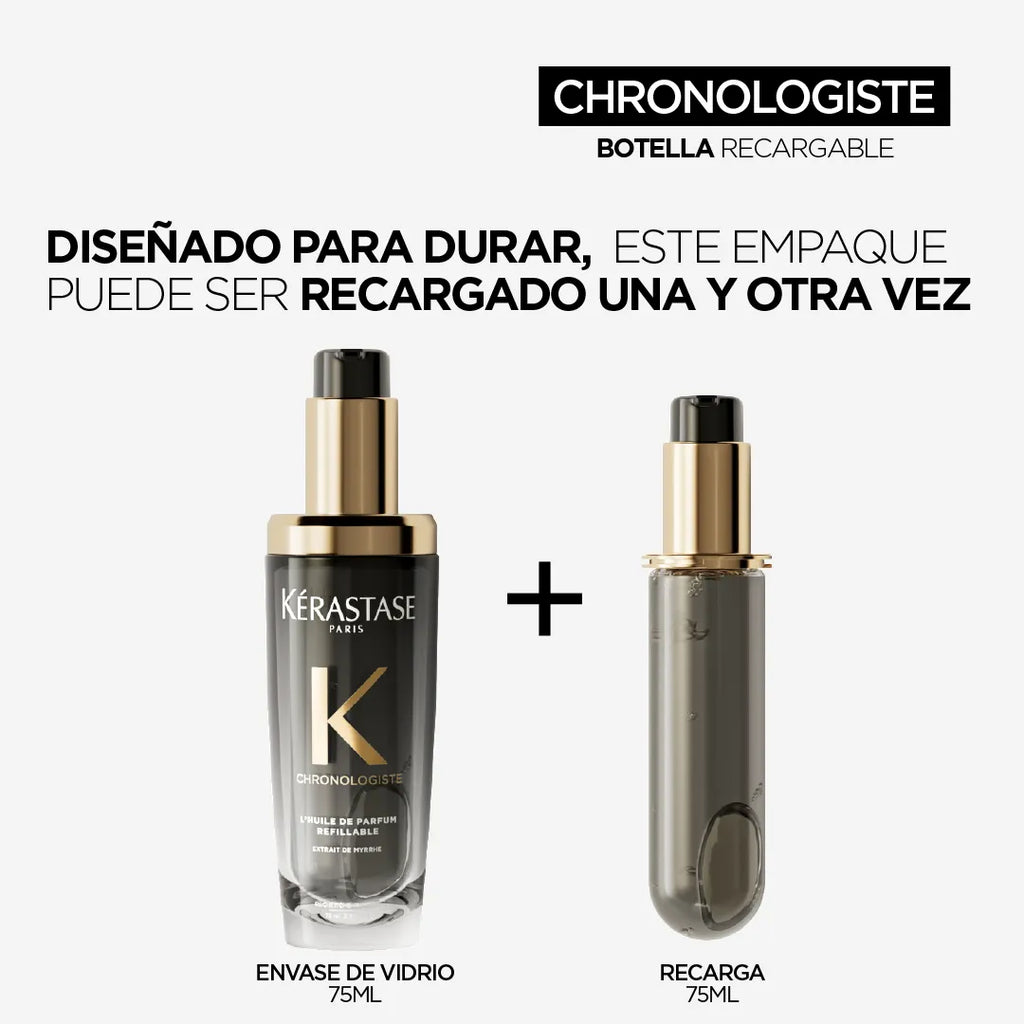 Aceite Perfumado Chronologiste L'Huile De Parfum Cabello Opaco o Sin Brillo