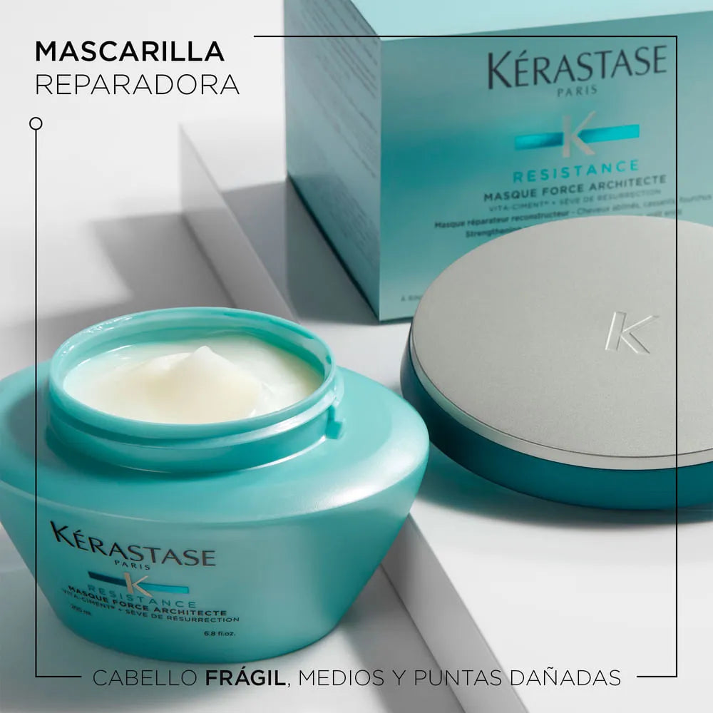 Mascarilla Résistance Force Architecte Cabello Dañado