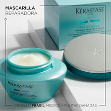Cargar imagen en el visor de la galería, Mascarilla Résistance Force Architecte Cabello Dañado
