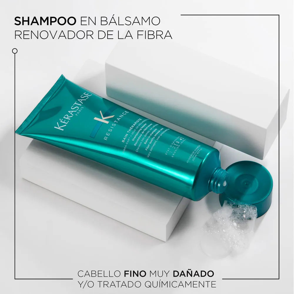 Shampoo Bain Thérapiste Résistance Cabello Muy Dañado