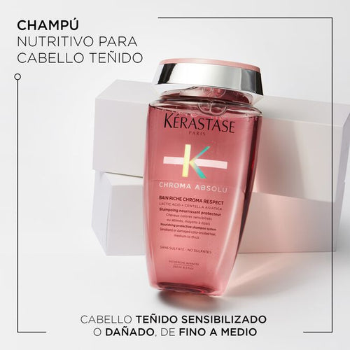 Champú Bain Riche Chroma Respect Cabello Delgado