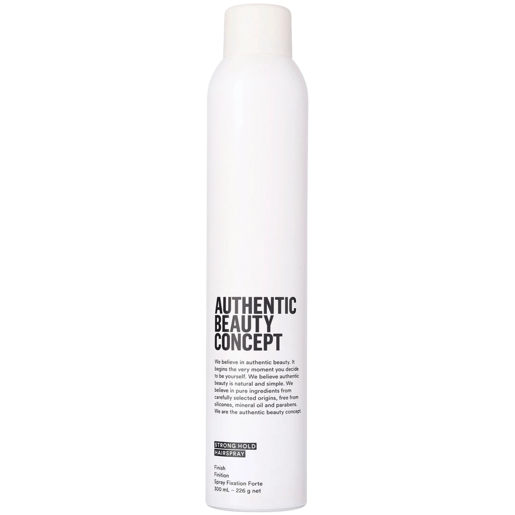 Spray de Fijación Fuerte Authentic Beauty Concept Strong Hold Hairspray Todo Tipo de Cabello