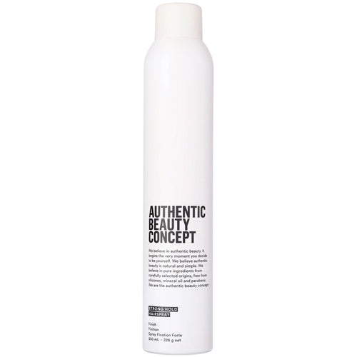 Spray de Fijación Fuerte Authentic Beauty Concept Strong Hold Hairspray Todo Tipo de Cabello
