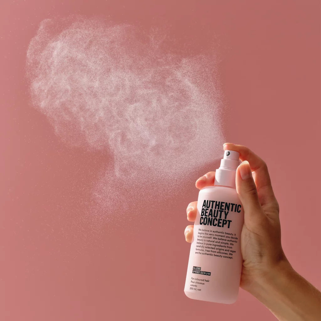Sérum Protector del Color Authentic Beauty Concept Glow Spray Serum Cabello Teñido