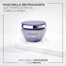 Cargar imagen en el visor de la galería, Mascarilla Matizante Blond Absolu Masque Ultra-Violet Cabello Rubio