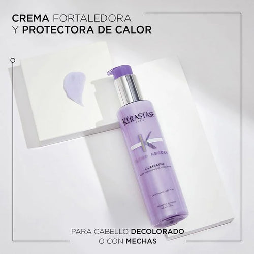 Crema Termoprotectora Blond Absolu Cicaplasme Cabello Rubio Decolorado