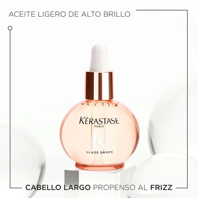 Aceite Iluminador Gloss Absolu Glaze Drops Cabello Opaco