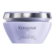 Cargar imagen en el visor de la galería, Mascarilla Matizante Blond Absolu Masque Ultra-Violet Cabello Rubio